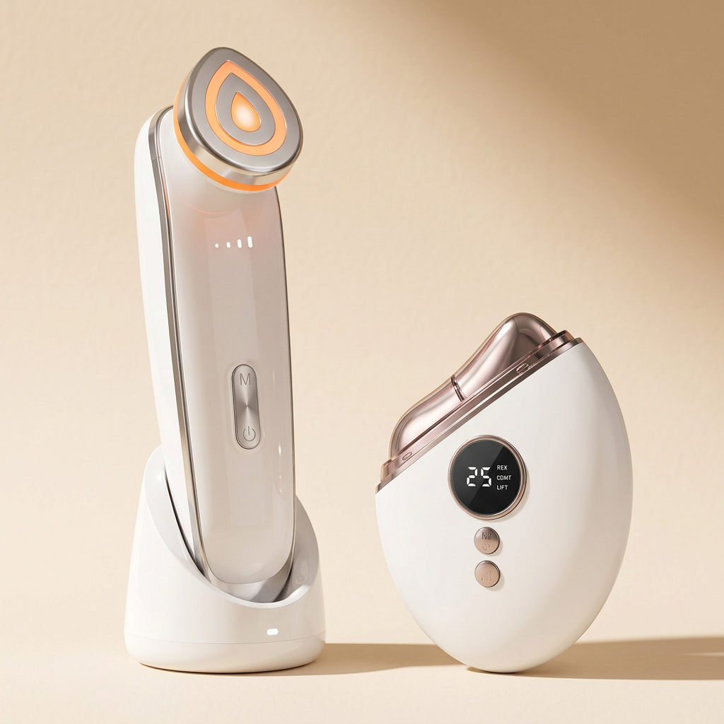 The Elio Beauty Wand and Electric Gua Sha together